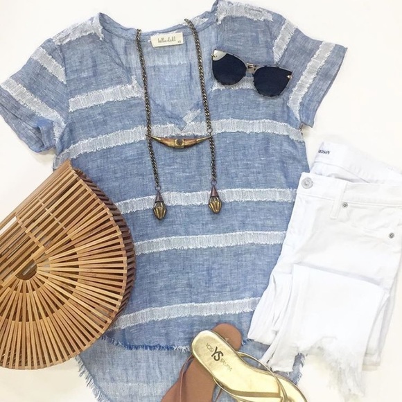 NWOT Bella Dahl Shirt - Picture 3 of 7